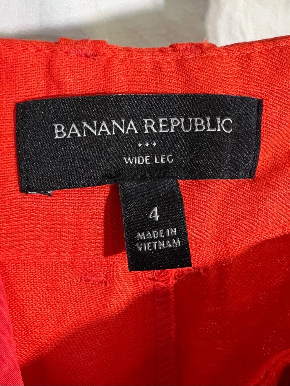 Banana Republic Bright Pleated Wide Leg Trousers